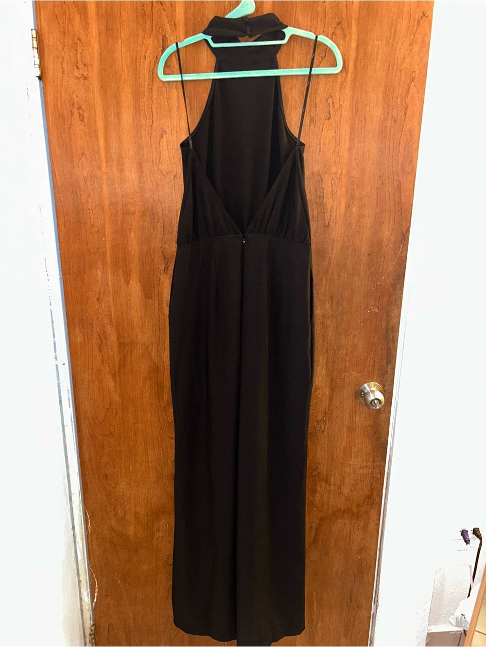 Lulus Moment for Life Black Halter Jumpsuit - M - Picture 6 of 7